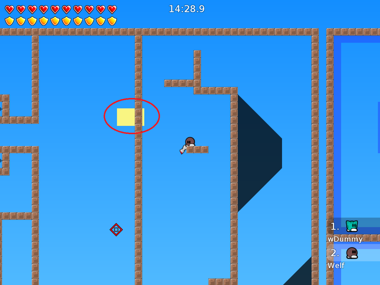 you see this if you put HD off