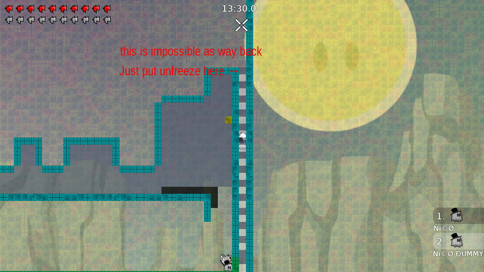 No, you haven't just to put unfreeze, i made an error while typing... make the part hookable too