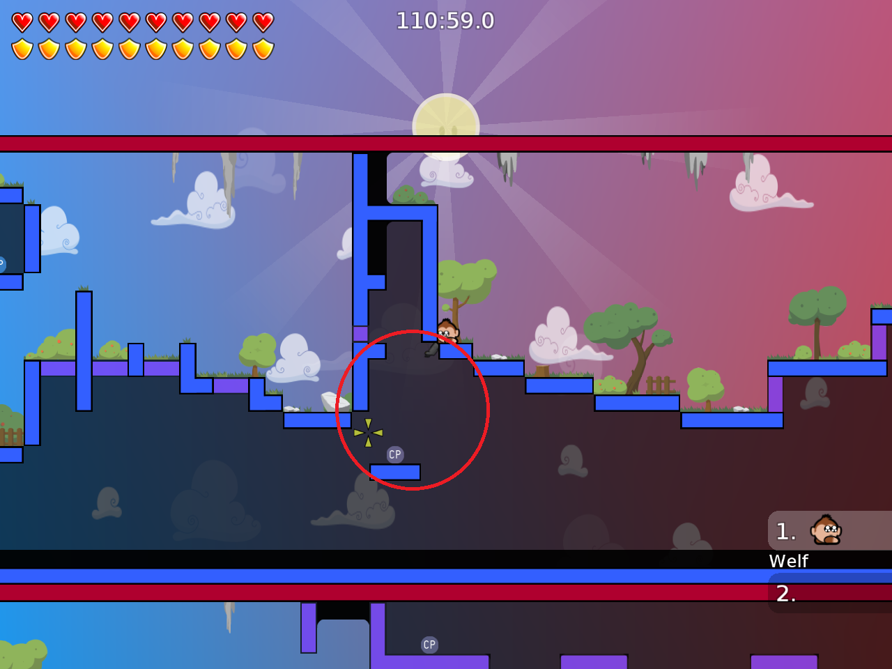 4. make a border somewhere, its hard to understand (my mate put me on platform and jumped in-&gt;fail)