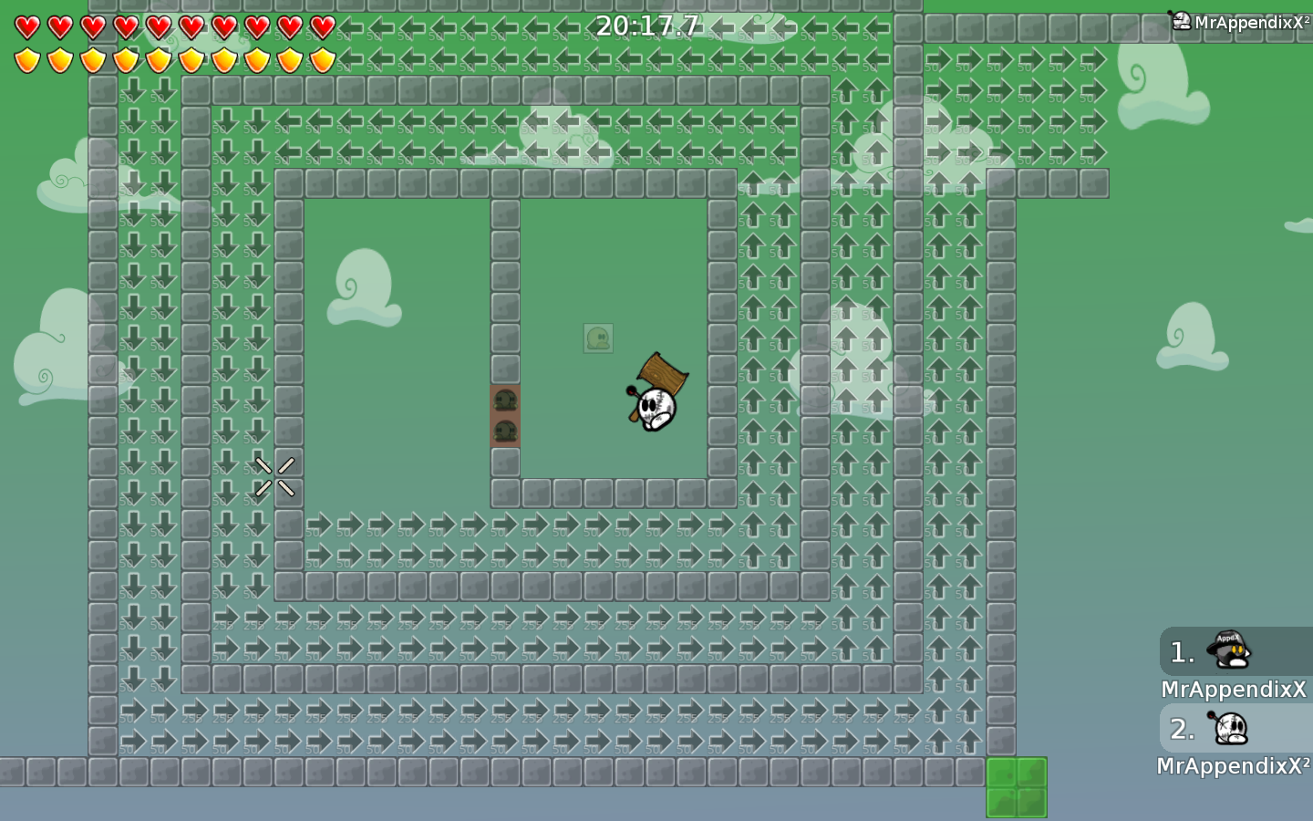 Enlargen this area and add more spawns