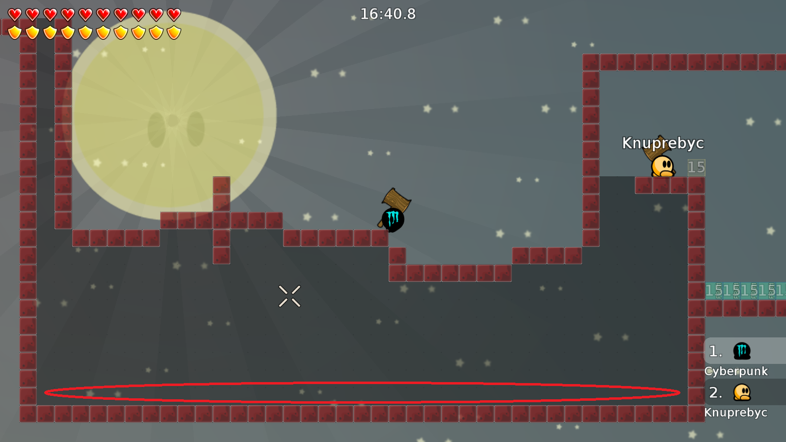 Add tele for difficulty?