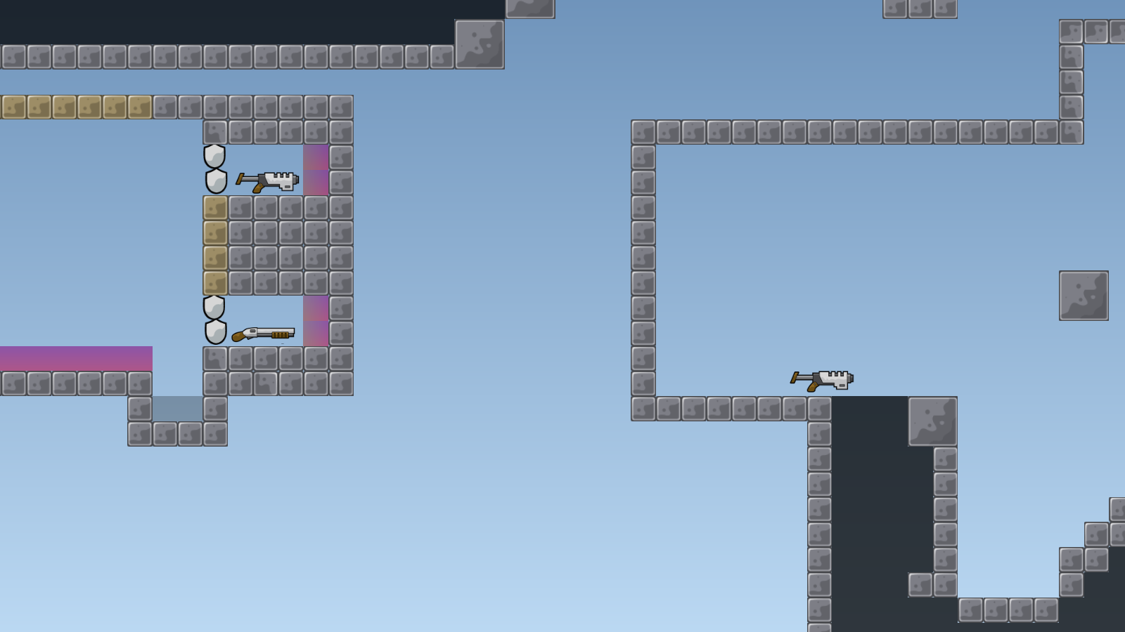 it's useless that there are two ways since the lead both to the part on the right side, where you get laser after you lost it to shields at the end of the last part. maybe you should overthink this parts, i mean its good to choose between two weapons if you cant handle one as good as the other but idk