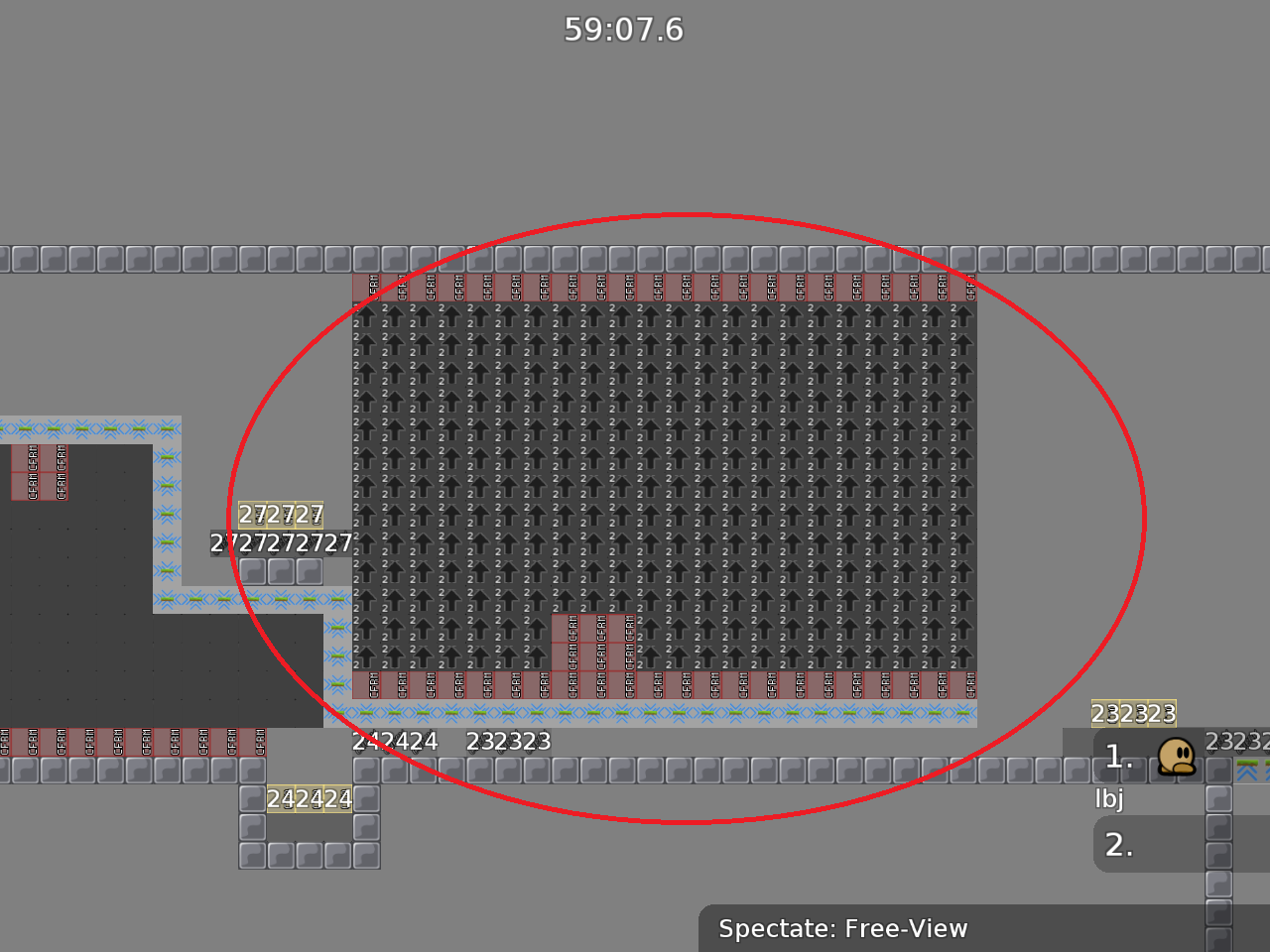 this part wasn't playable, weird speeders :o