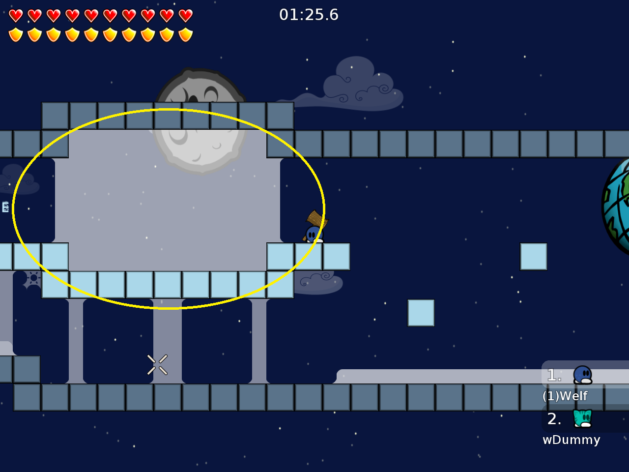 don't make it that thick (it might be hard to hook a mate out, maybe make a color difference between deepfreeze and freeze (suggestion)