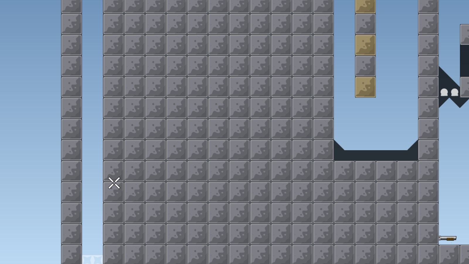 that doesn't look nice :( As I wrote in my post you can easily enhance that without another tileset. You could also delete the inner blocks?