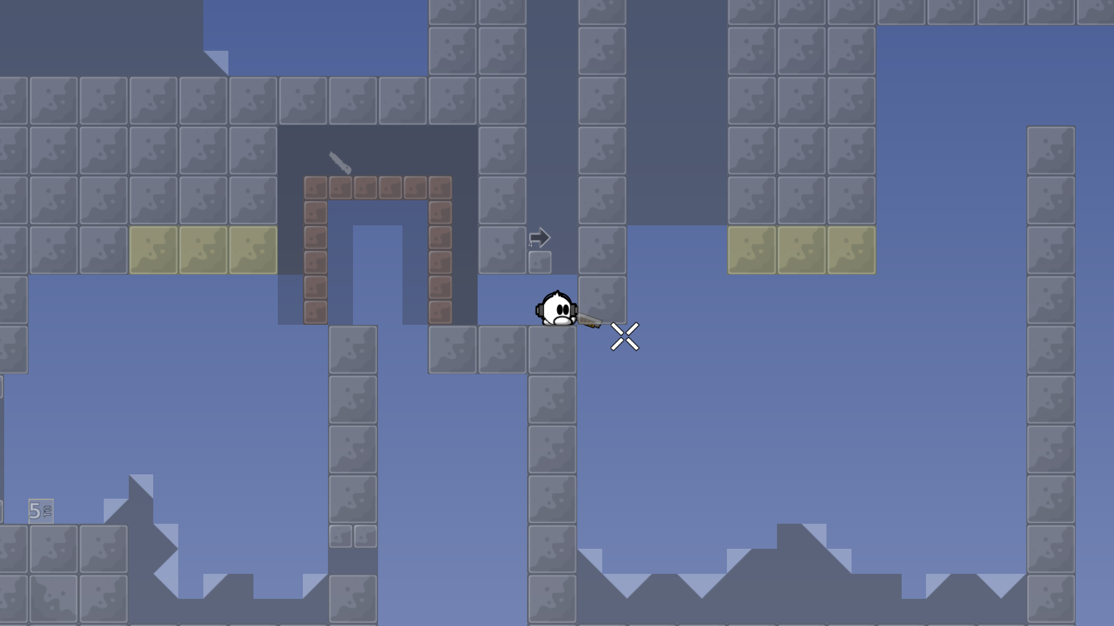 one speed arrow isn't enough + reove that symbol on the left