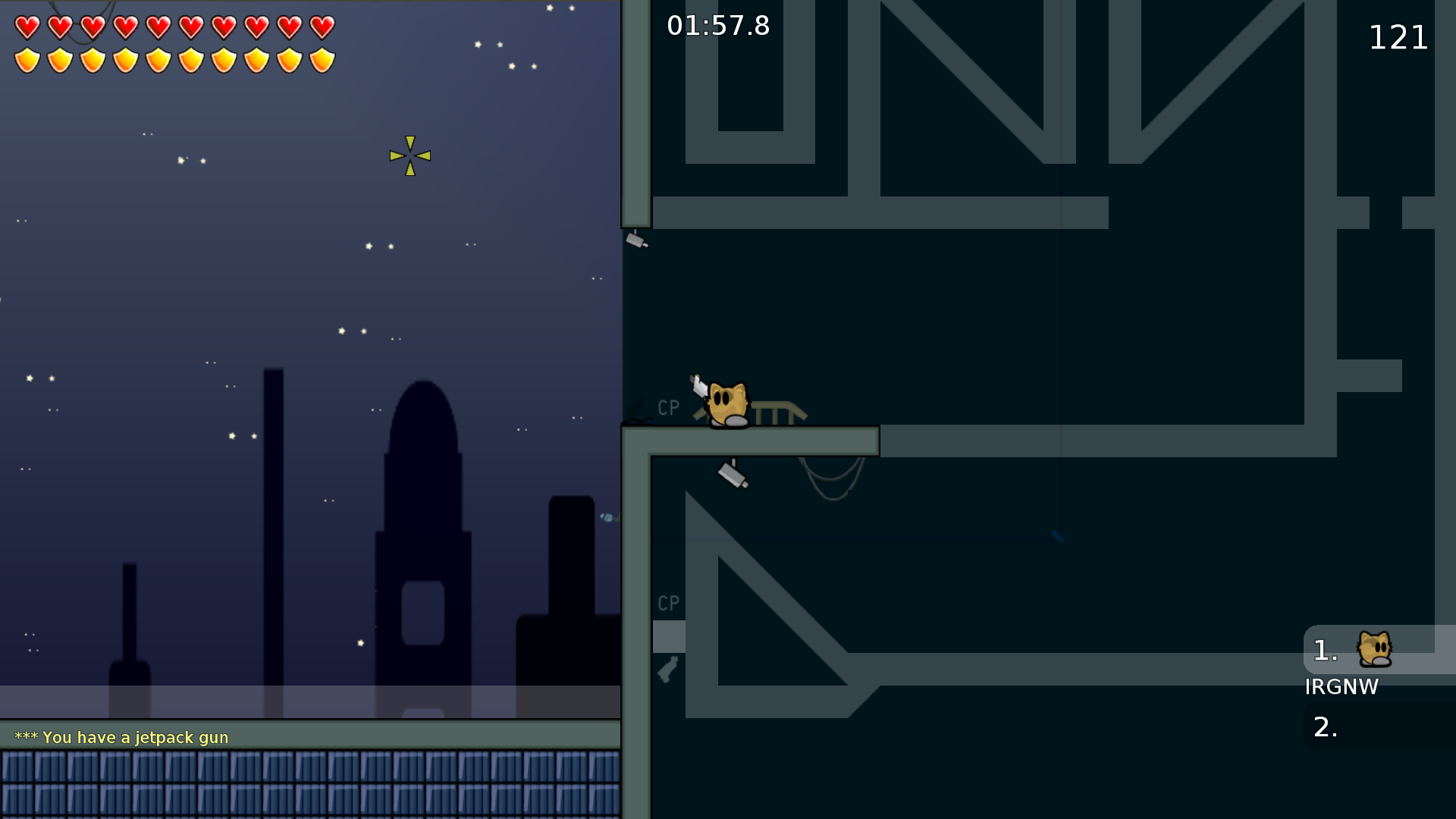 Missed teleport marker