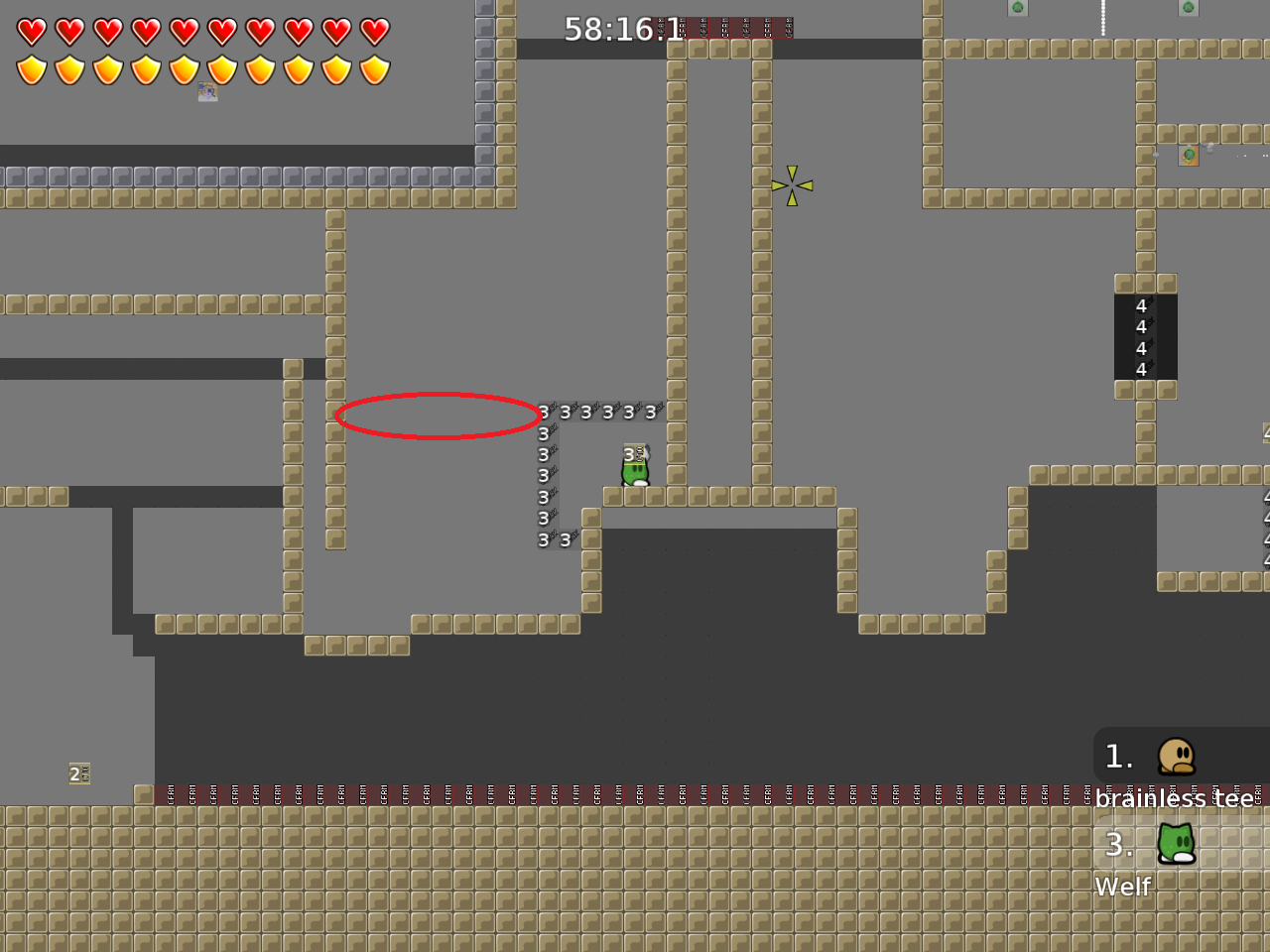 if there is more than 1 player, you could skip the checkpoint, add cp