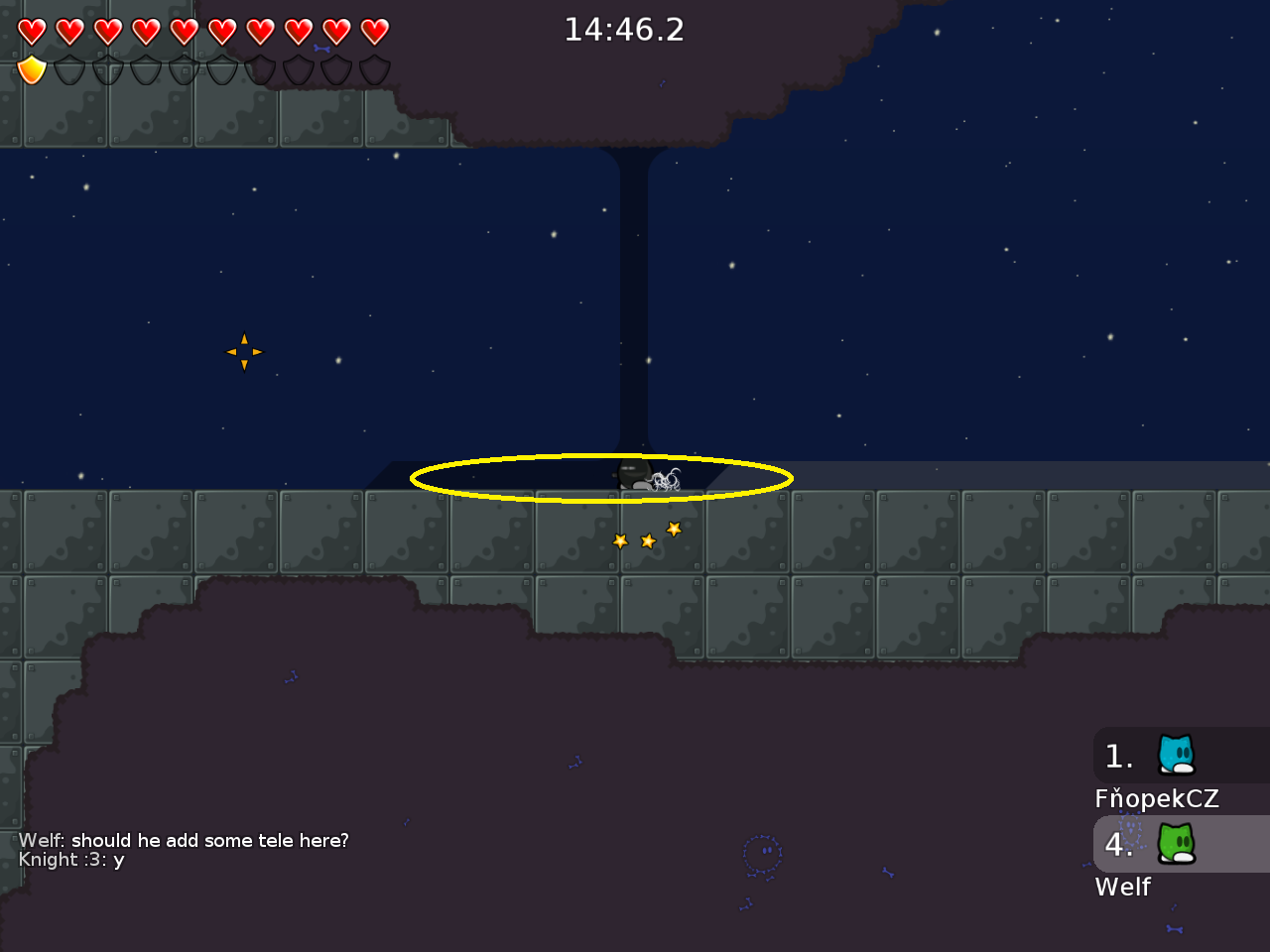 you can add some tele (i am not sure if ppl can fail here, it is hard to hit a bad hook :D