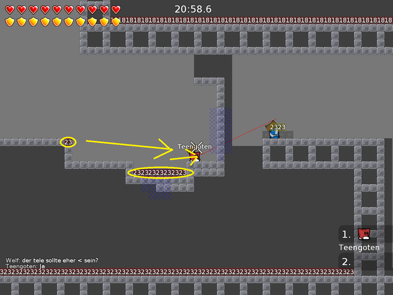 can you add another teleport here?