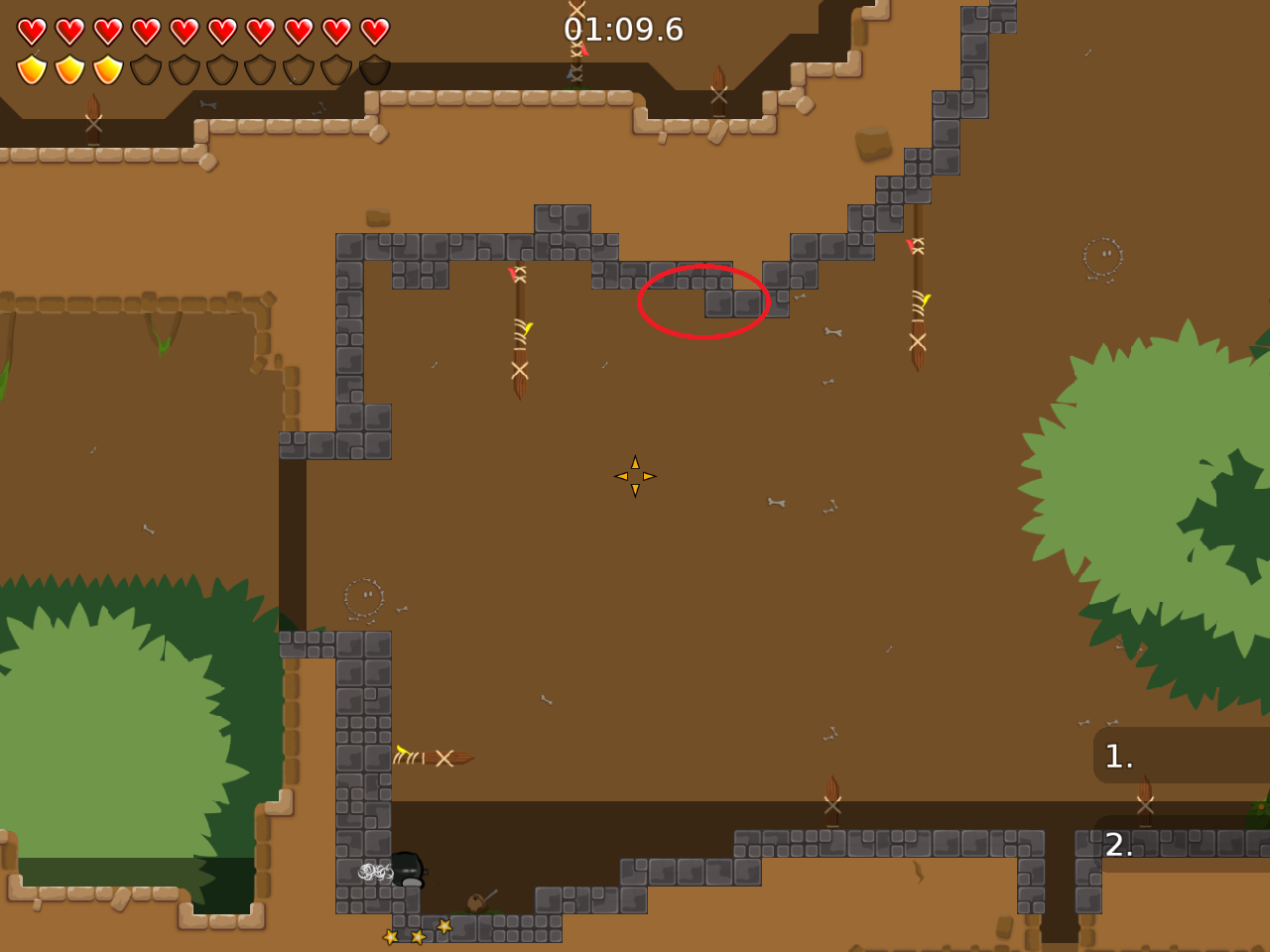 if you do a rocket jump with a 45° angle, you jump in this wall and can hardly jump back to the platform, i suggest to remove this corner