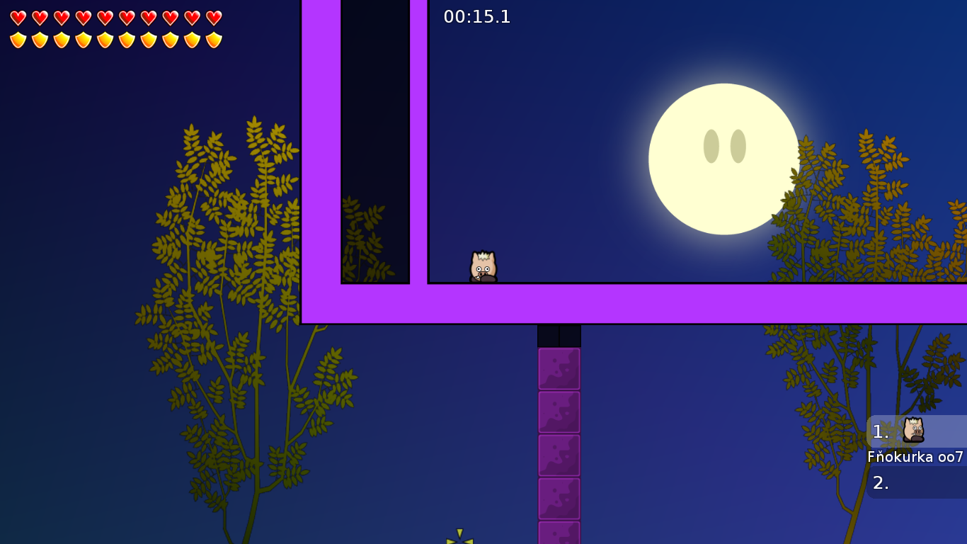 Ugly trees... ;) And useless walking at noobfilter.