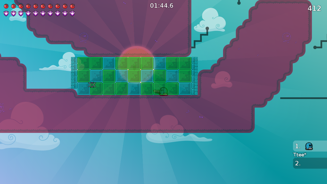 Is this supposed to be in front of the tee?