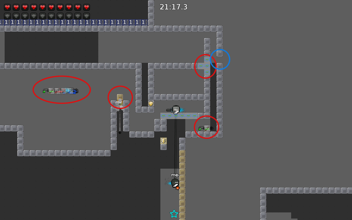 Escaping the map? Part is also cheatable