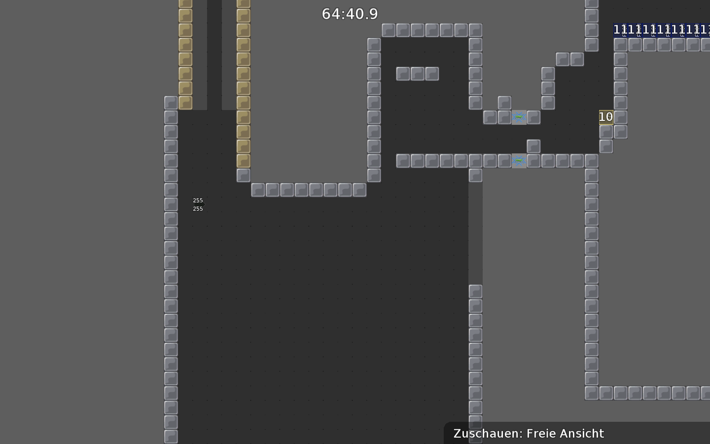 Invisible speeder and can be skipped by swinging and hammer