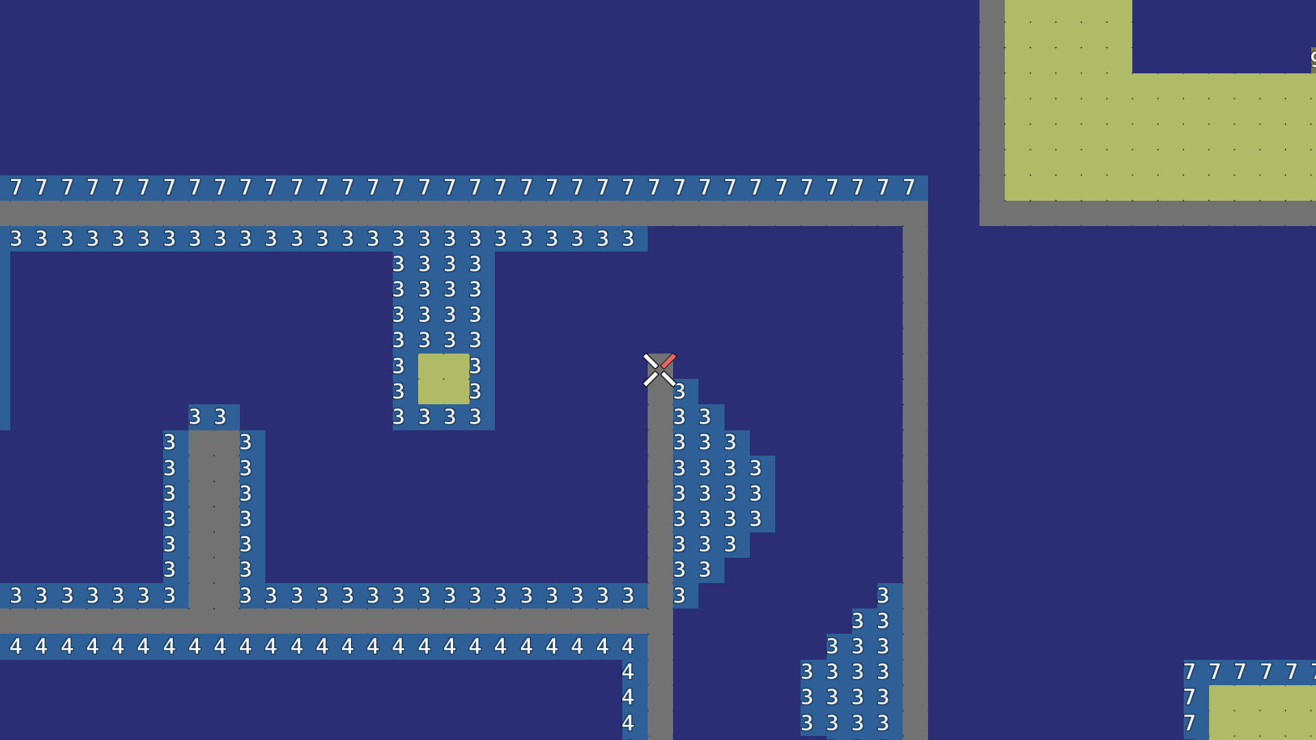 maybe add tele here as well,<br />and for that remove like two tele tiles at the ceiling