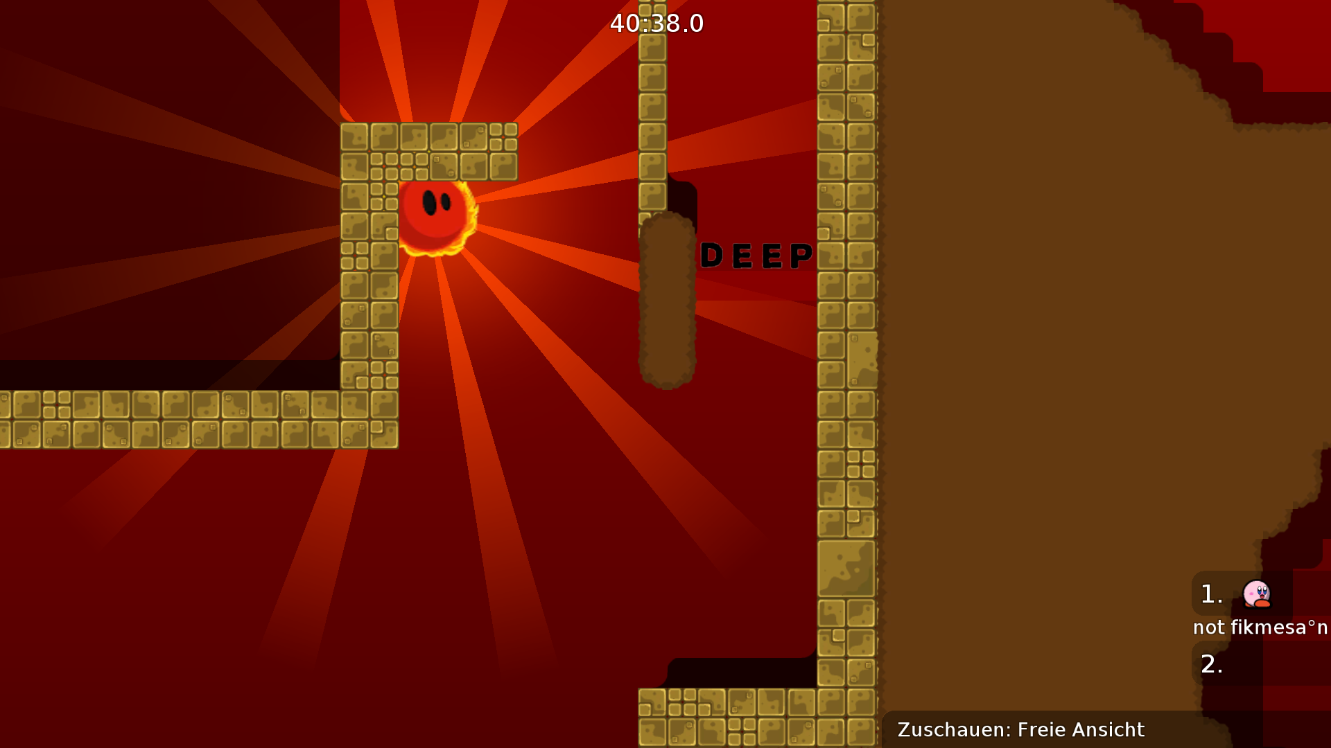 deep colour looks like bg, maybe write "deep" where deep actually is