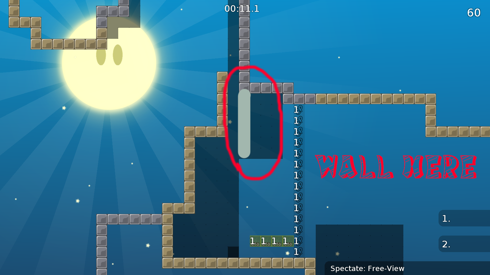 Maybe add some more wall here, because you can cheat the deep with an wallhammer xd