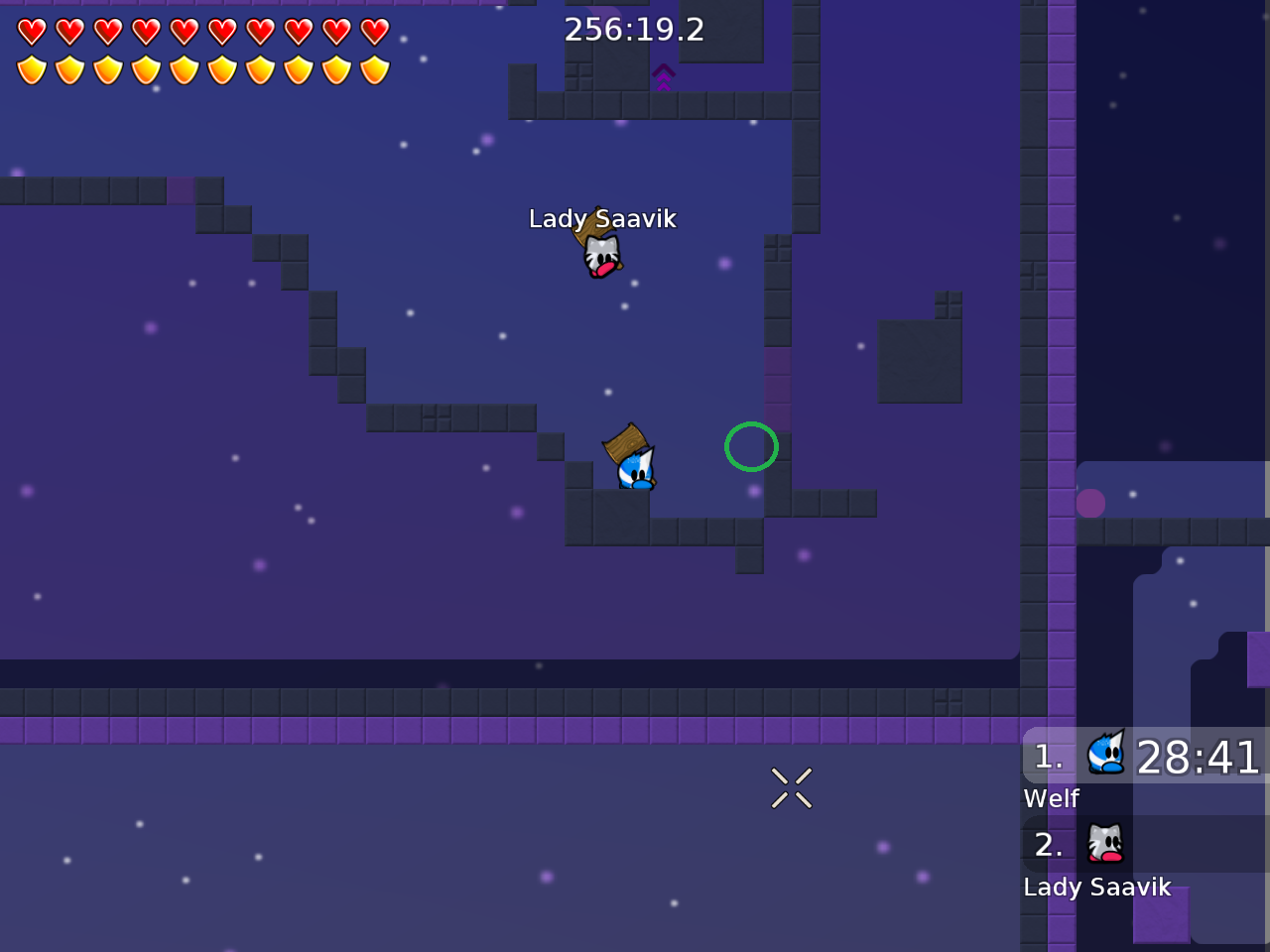 you can add an unhookable here, because for ppl without ddnet client it can be annoying