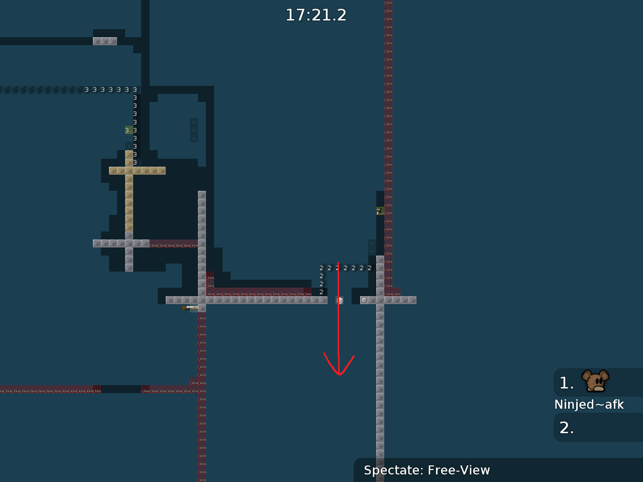 you can cheat rocket here if you take cp and go back (i guess it is not planned)
