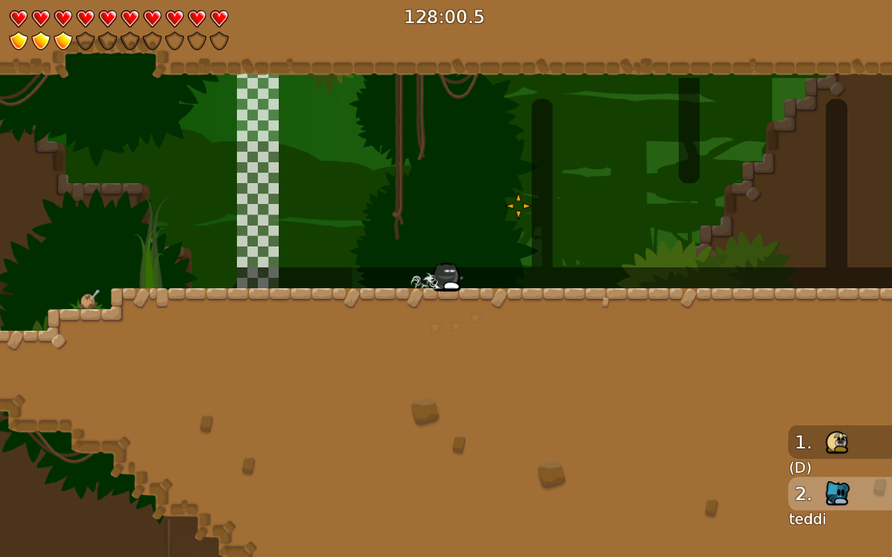 place tee behind freeze like in most maps, looks better?