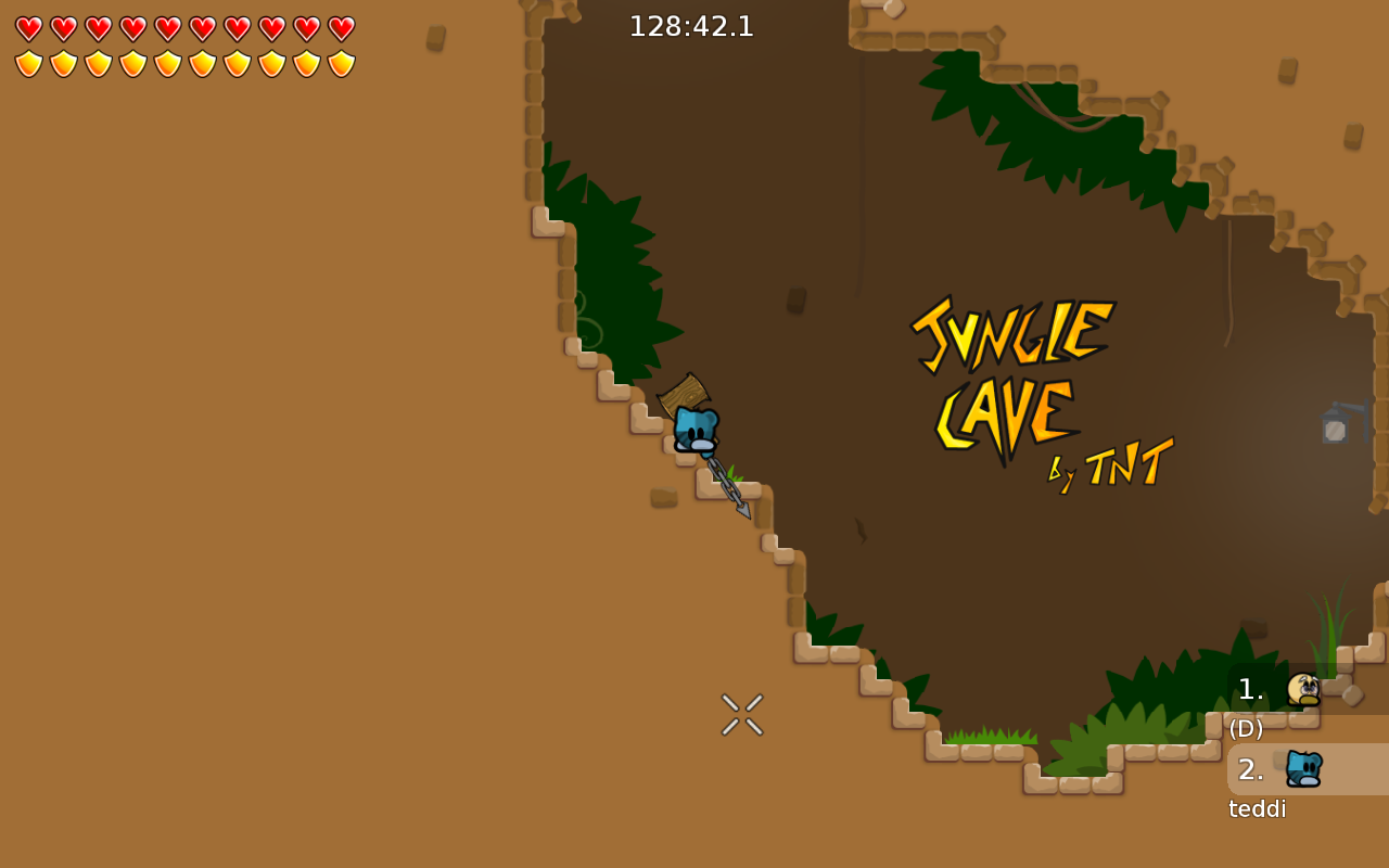 change so hook and weapons arent visible in ground, looks better?