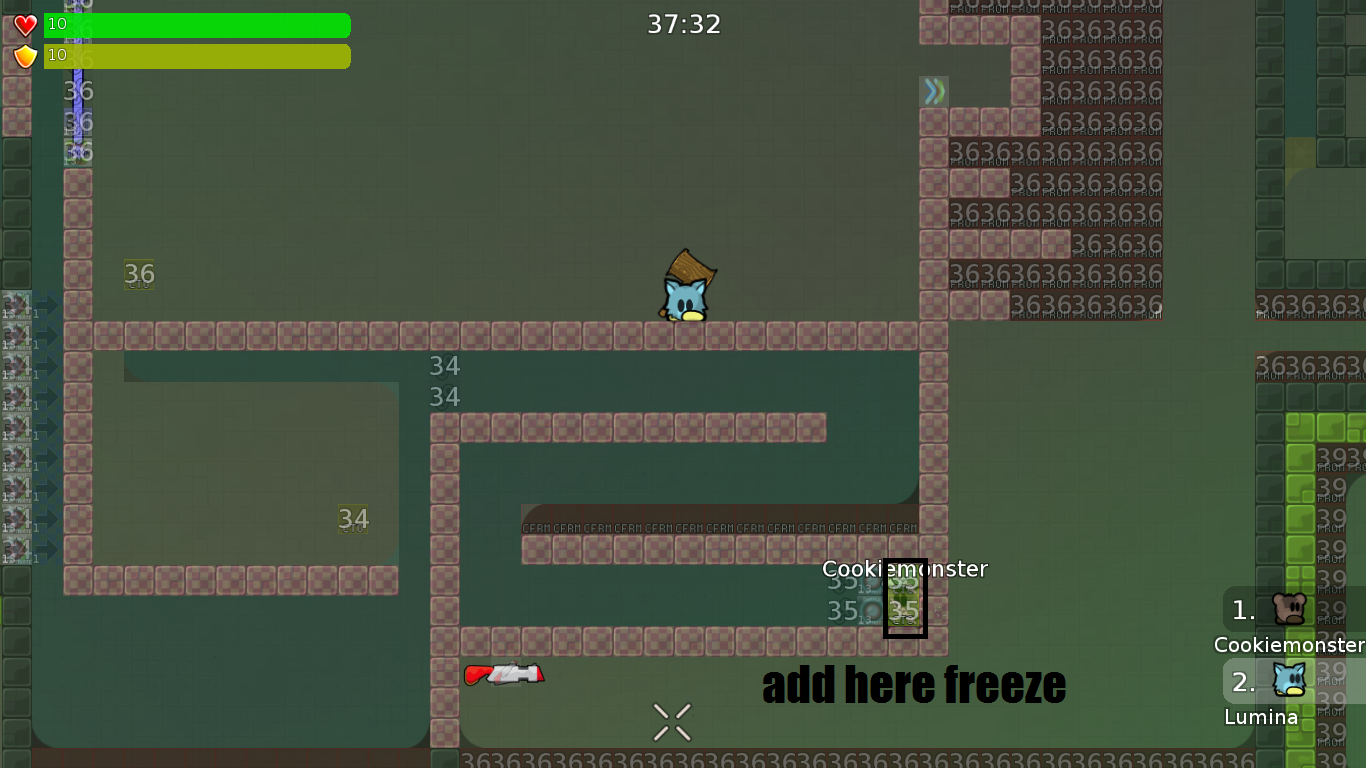 add there freeze.