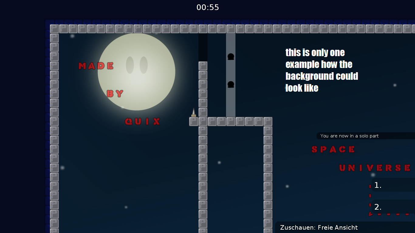 ill think there should be lees snow tiles...<br />the moon can be brighter with mix mix for light...  that looks much better.