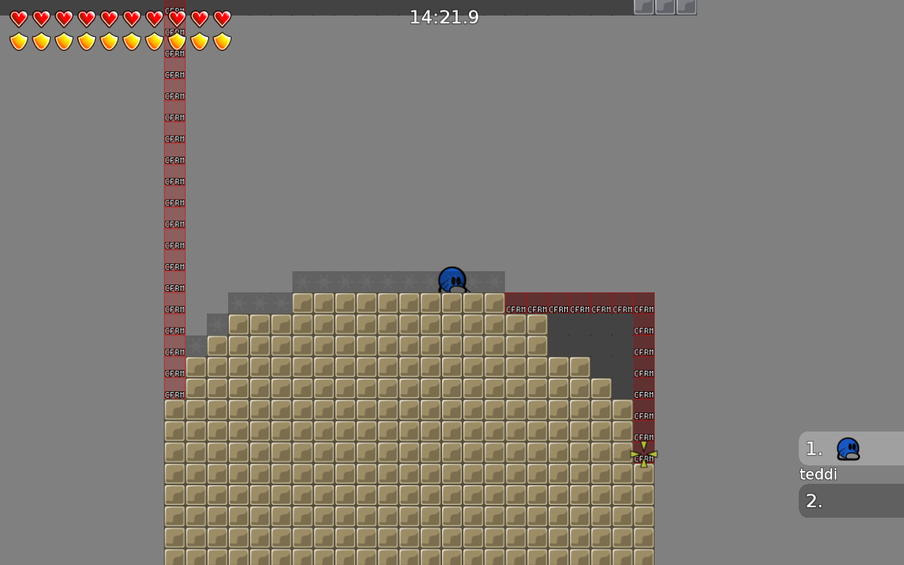 again, faster to jump in tele.