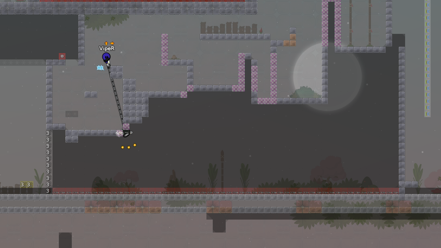 No need to use CP here, just use FROMTELE3 to TOTELE3 (or which tele is available)