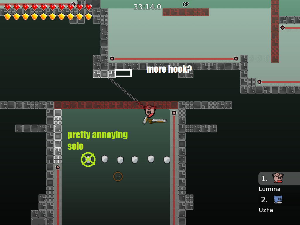 one shield less, some more hook