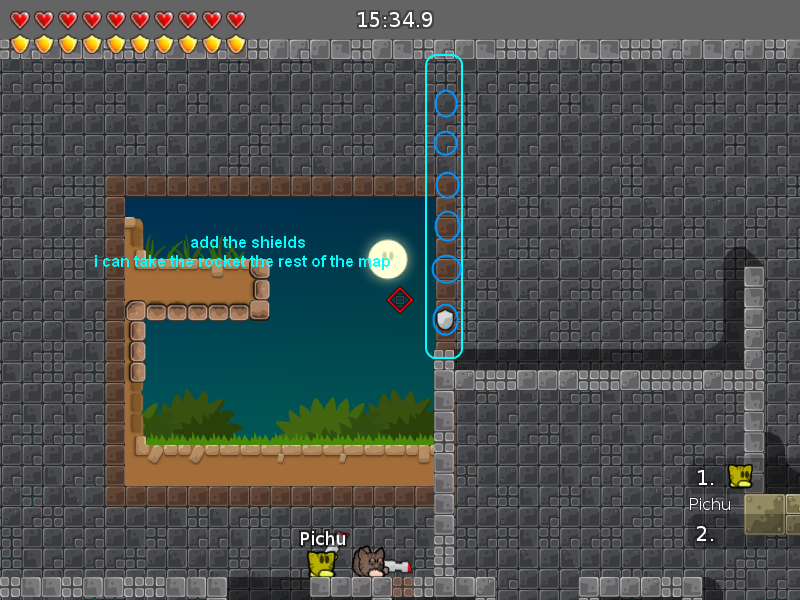 add more shields there i can just keep my rocket if i dont fail :P