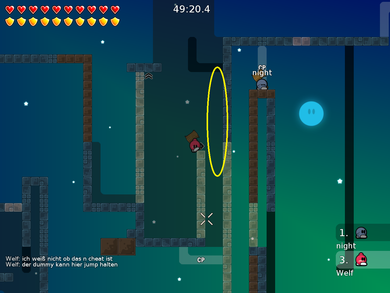 dummy can hold jump and the part is alot easier