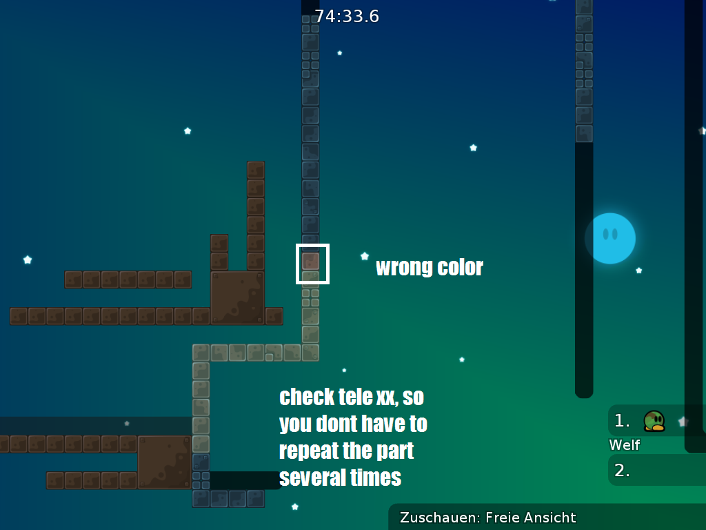 Wrong color.<br />-More frienldy with check tele here,