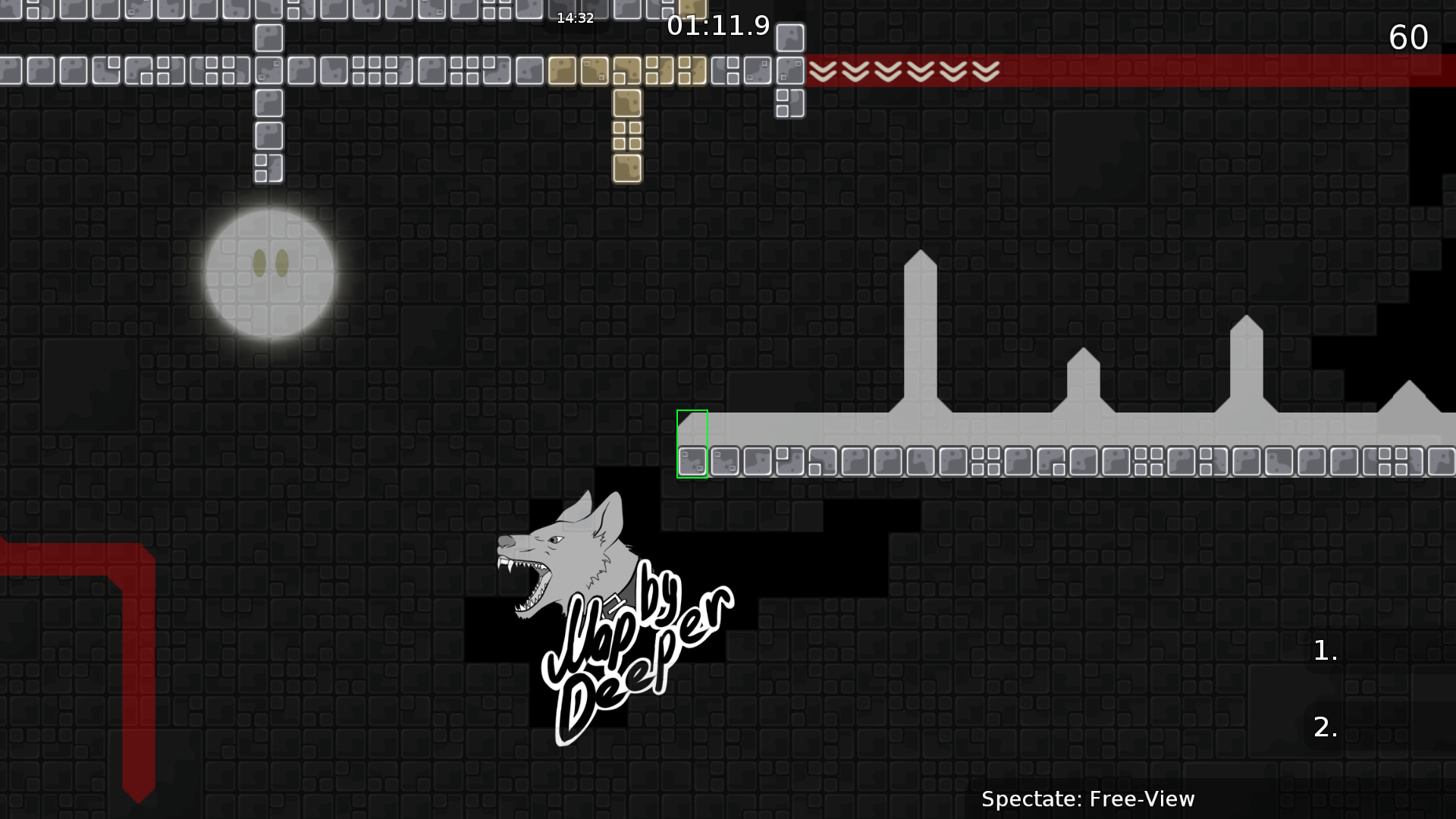 I added ab extra row of tiles to prevent startline skip.