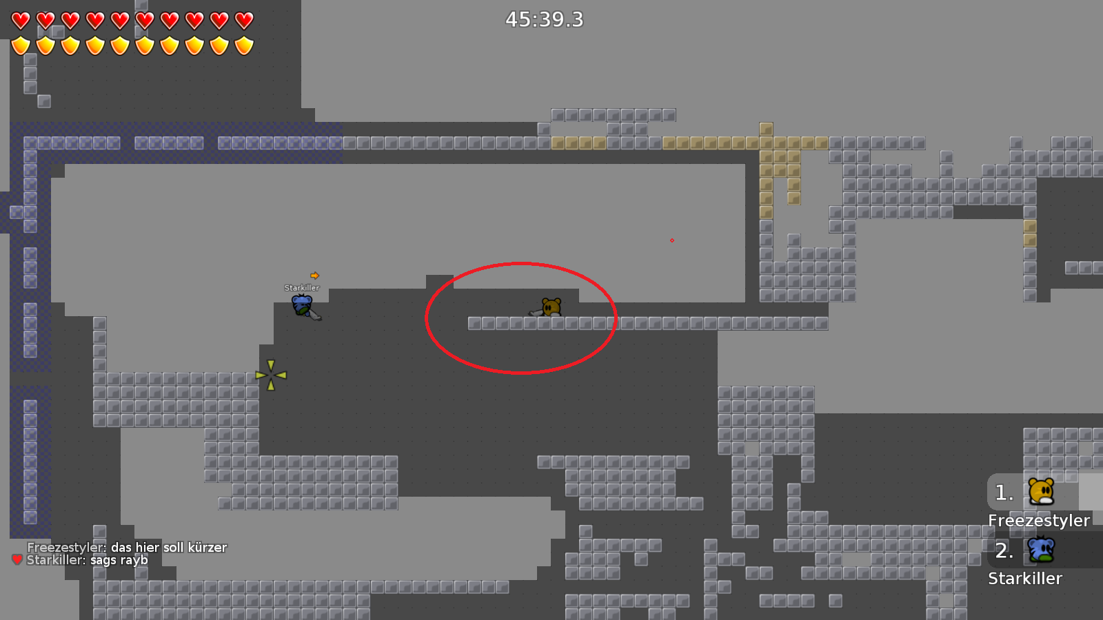 A little bit shorter please.