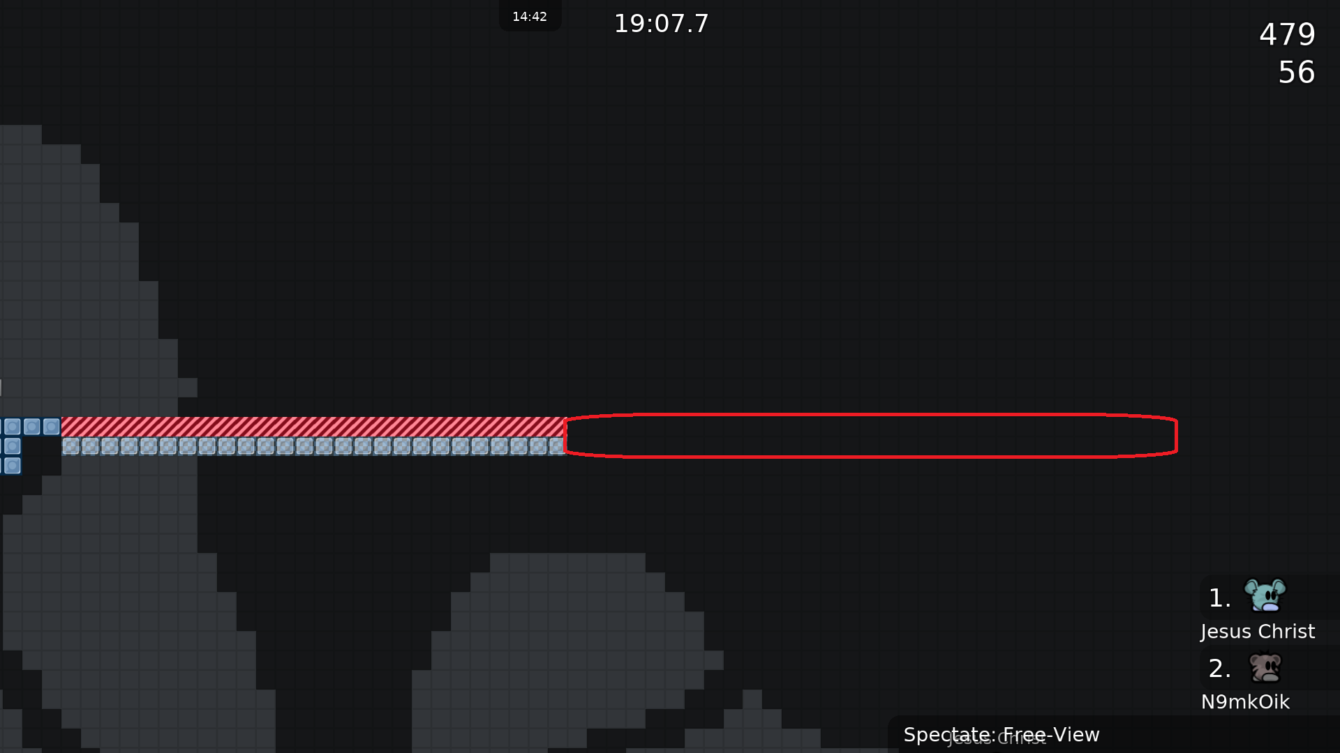 2: Extend this further so there is absolutely no chance to skip startline