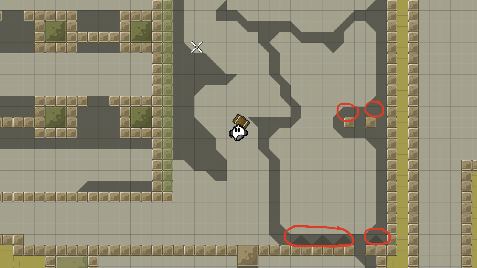 tele not marked + maybe put a continous line of the markes at the bottom instead of these triangles (it would look better imo)