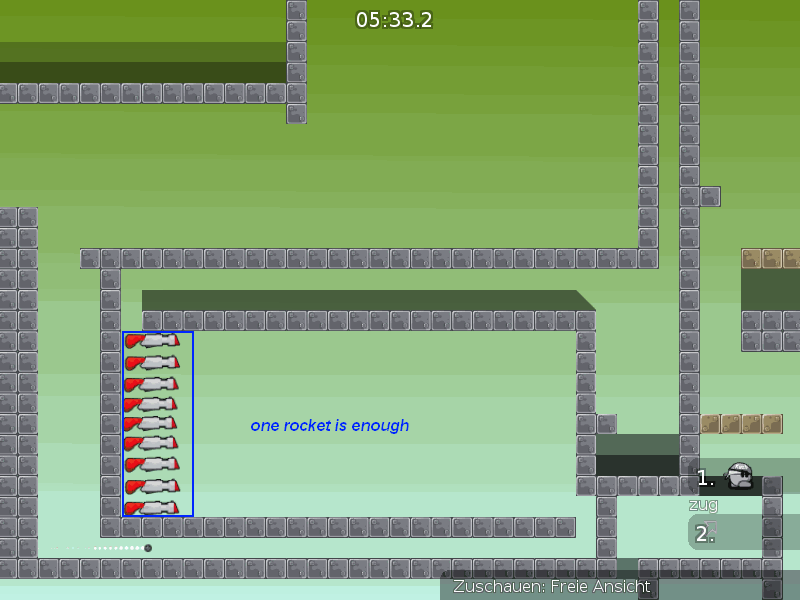 one rocket is enough