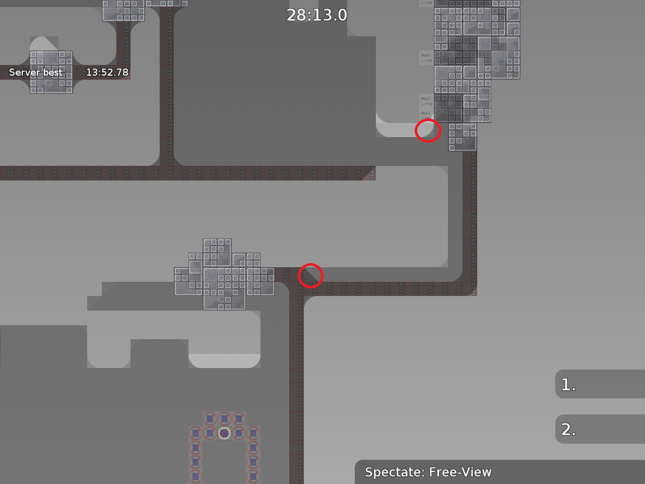 make it equal in whole map? / you can add tele there^^