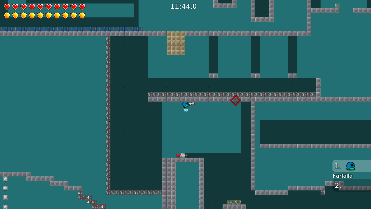 You can just fall back in tele 3.<br />So part with tele 17 seems useless for me.