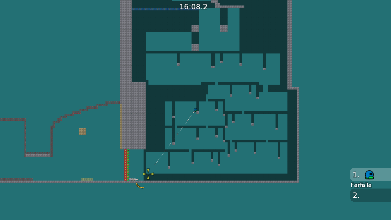 Risky, but skipable (1 tee falls 1mm next to left wall, next left wall -&gt; happy bumping)