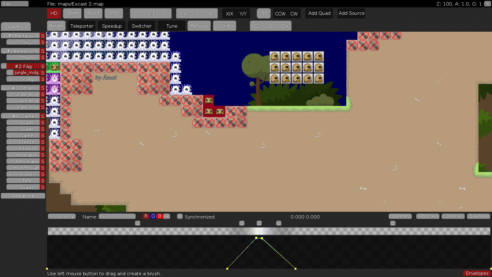 remove unused envelopes, or am i blind? :o