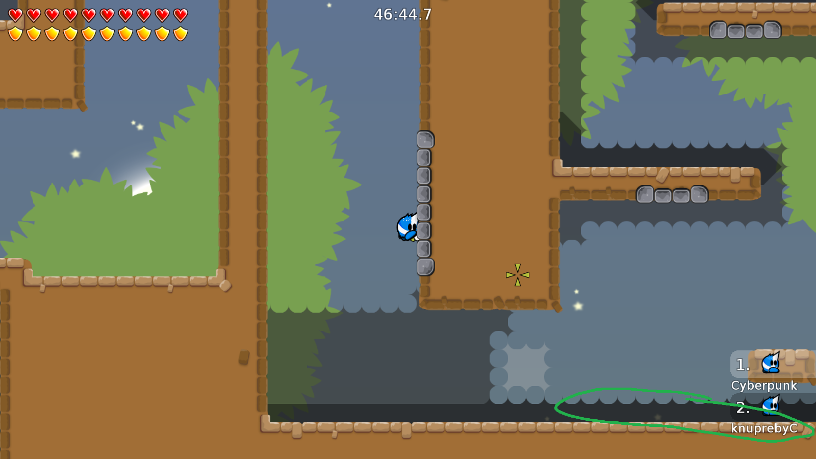 Just a suggestion, because this part is really difficult maybe make the green marked tele's number 28 and not 26?