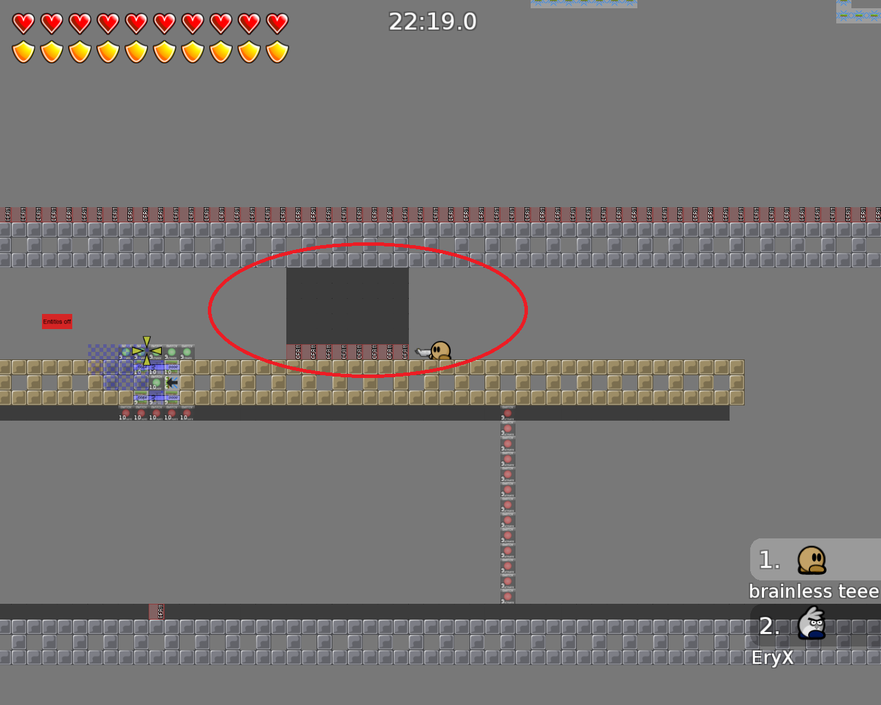 cheat: both can go top here