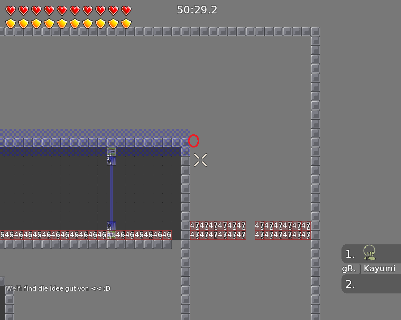 you can add hookthrough (doesnt really matter)