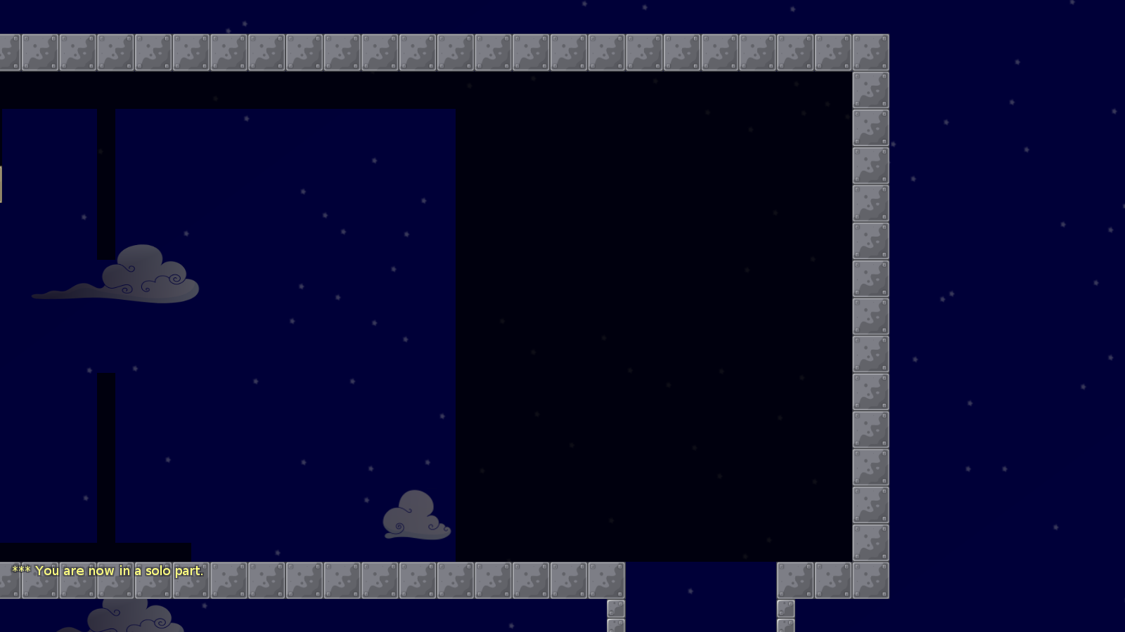 maybe make that hole two tiles wider on the left side?