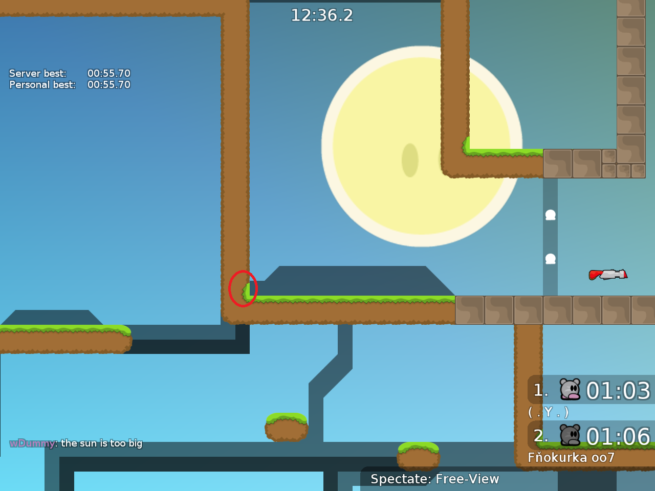 add freeze behind wall