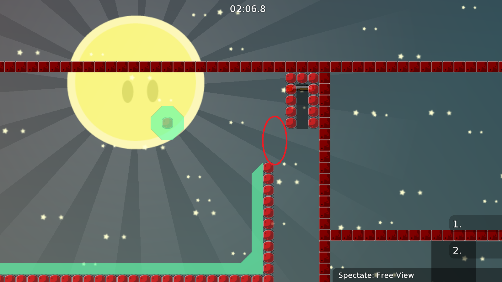 add armor here, cause you can cheat with the rocket at next part.