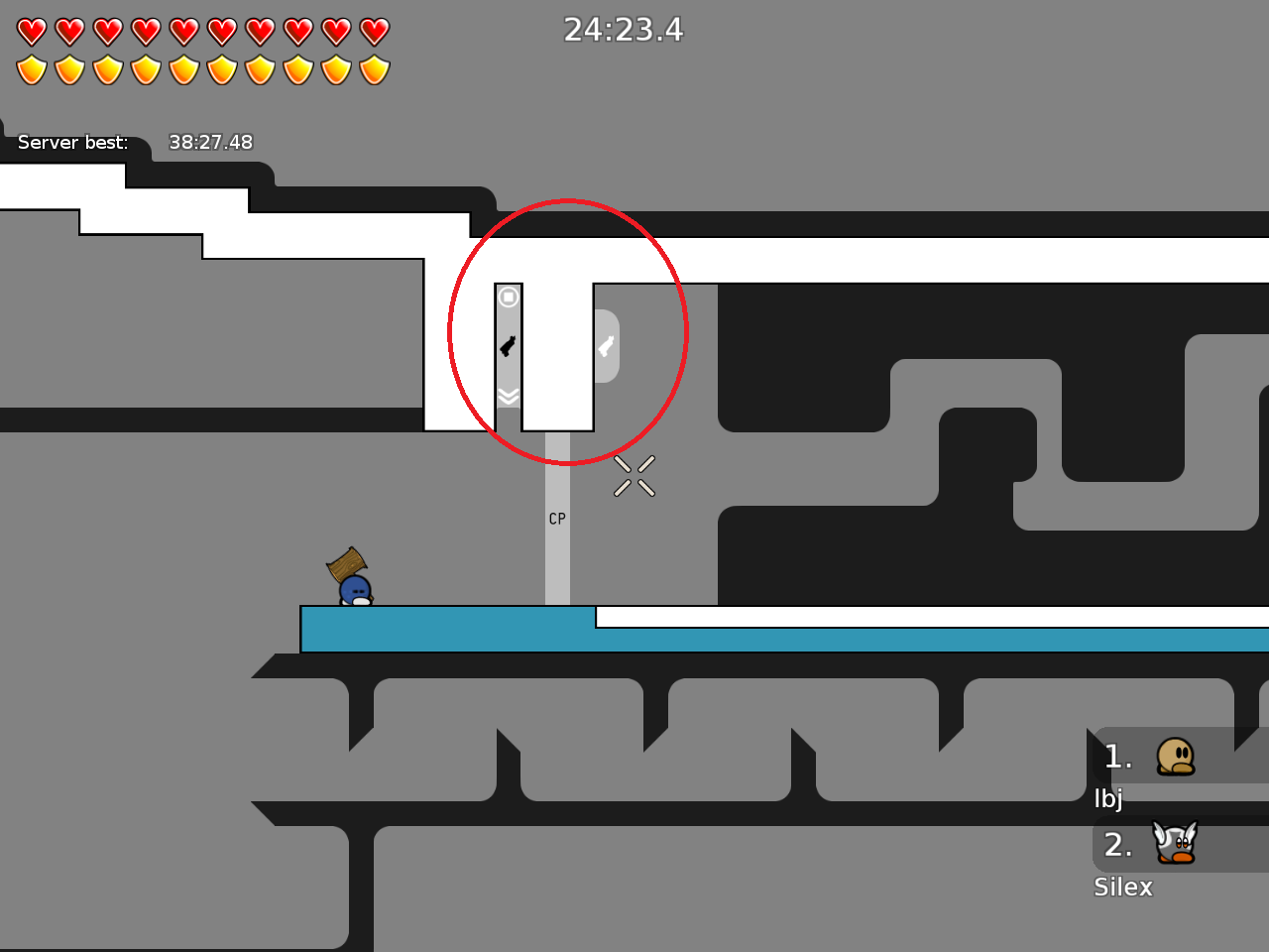 why do i loose jetpack here, if i can jump up to get it again, why am i frozen?<br />just remove the jetpack off and add unfreeze